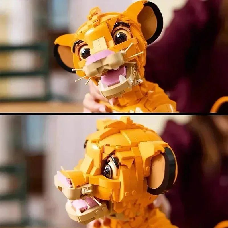 Lion Model building 1445pcs